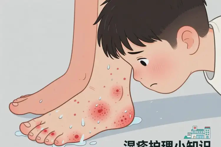 男生腳上出現(xiàn)濕疹可不可以根治(圖4)