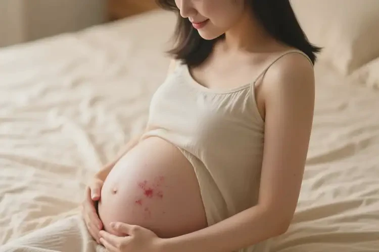 孕婦肚子偶爾起濕疹可不可以根治(圖4)
