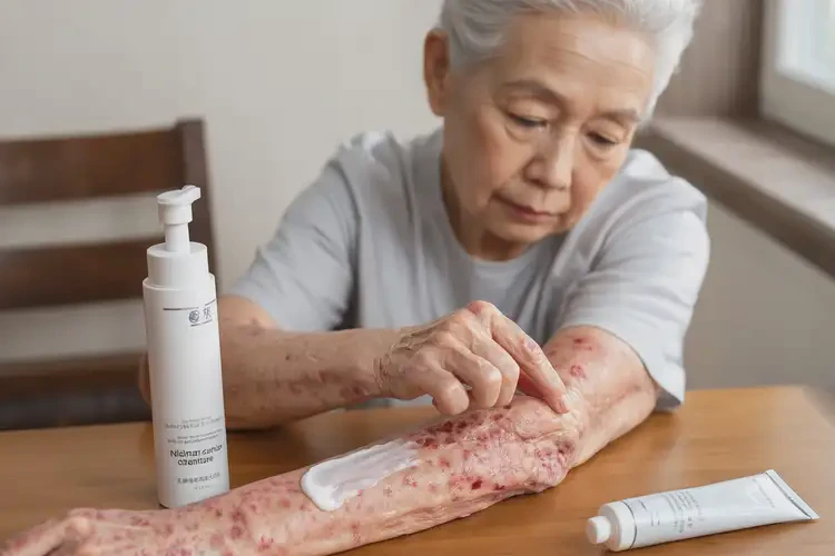 老年人四肢偶尔长湿疹可不可以根治(图2)