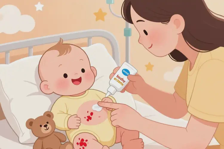 嬰幼兒肚子出濕疹可以治好嗎(圖3)