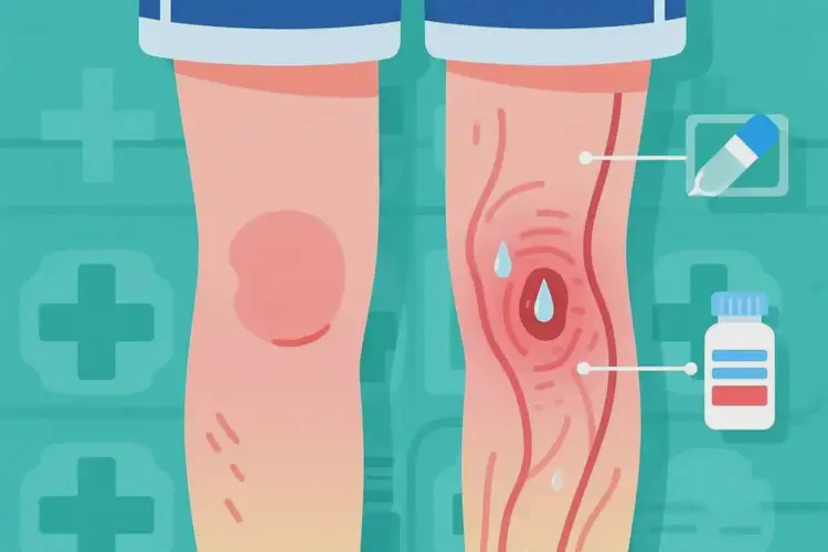 青少年大腿上經常長濕疹可不可以根治(圖1)