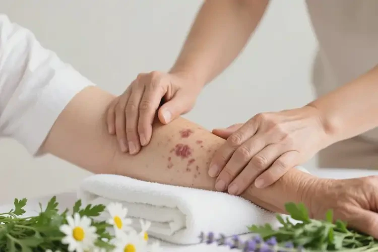 老年人四肢經(jīng)常起濕疹可以治好嗎(圖3)