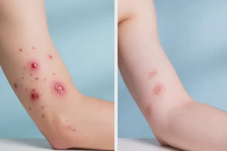 男性手臂容易長(zhǎng)濕疹可以治好嗎(圖3)