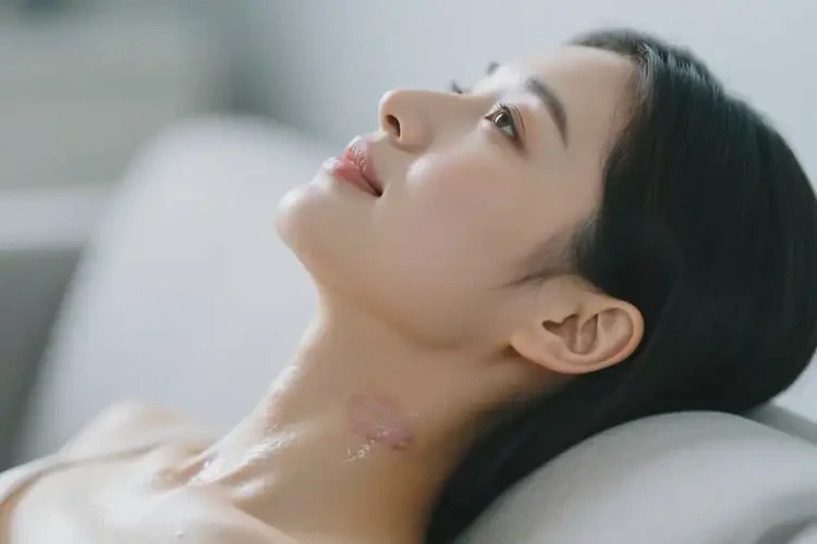 女性脖子出濕疹可以治好嗎(圖1)