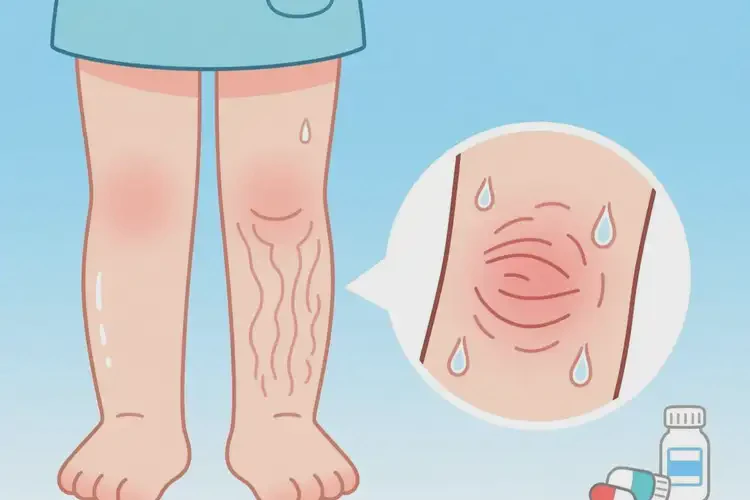 少兒大腿上容易長濕疹可以治好嗎(圖4)