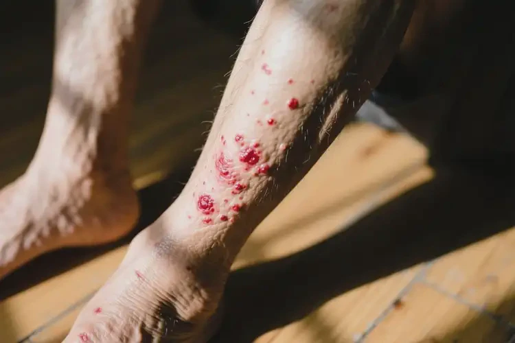 老人大腿容易長濕疹可不可以根治(圖1)