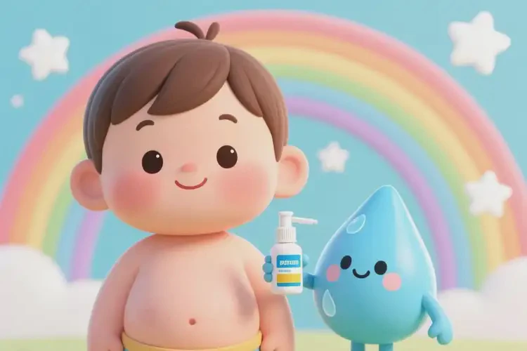 幼兒肚子上容易起濕疹可不可以根治(圖1)