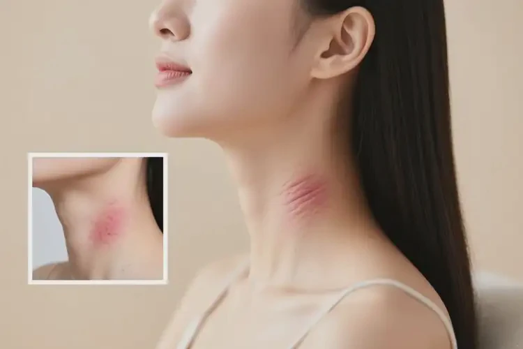 女性脖子出濕疹可以治好嗎(圖3)