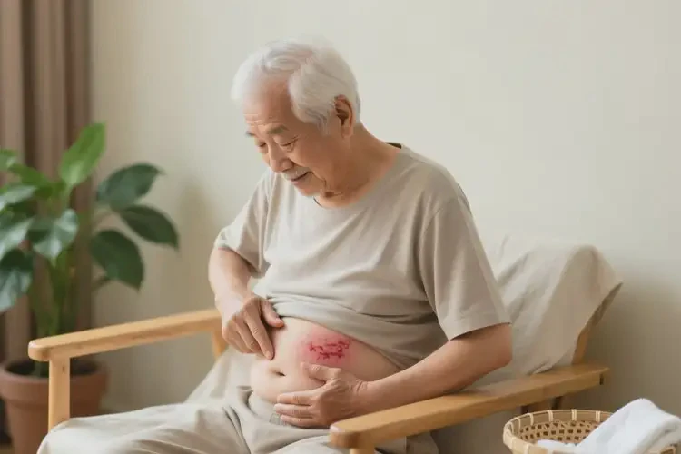 老年人肚子上容易长湿疹可不可以根治(图4)