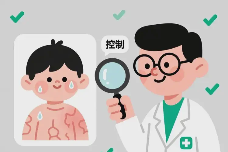 兒童身上有濕疹可不可以根治(圖1)