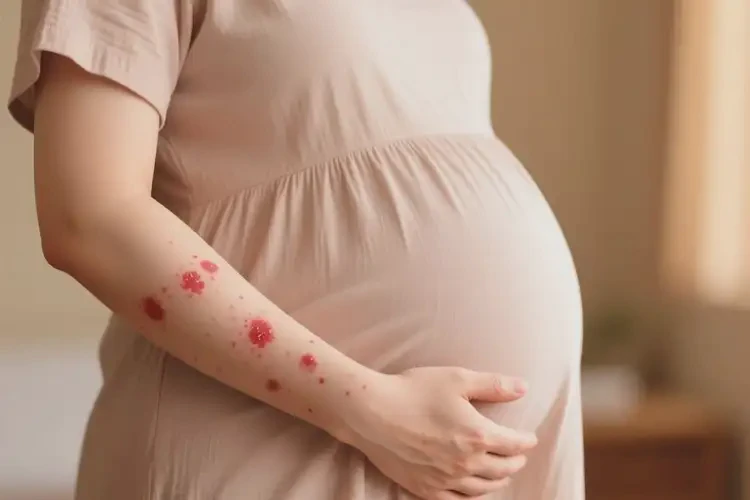 產(chǎn)婦手臂上出濕疹可不可以根治(圖4)