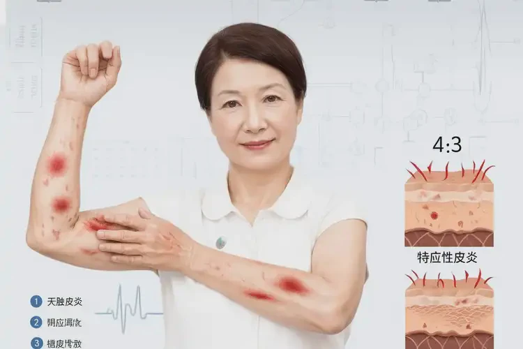 女性手臂經(jīng)常起濕疹可不可以根治(圖4)