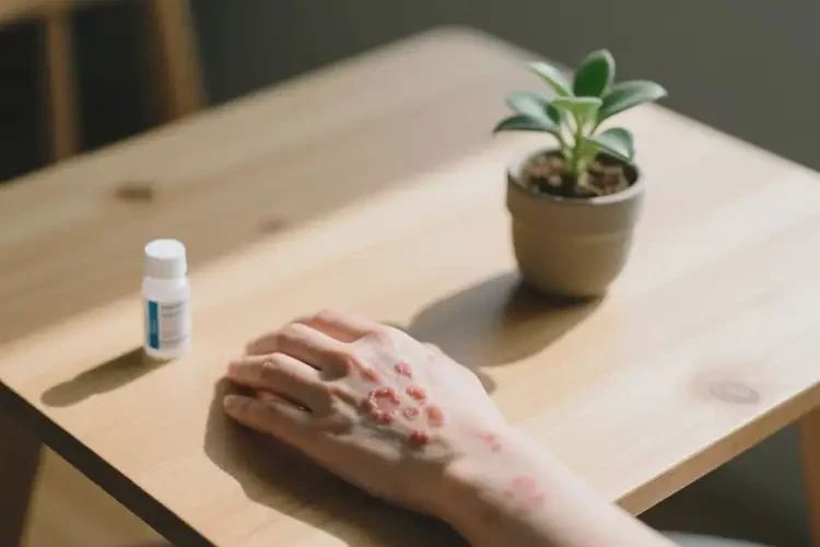 女性身上出現(xiàn)濕疹可以治好嗎(圖2)