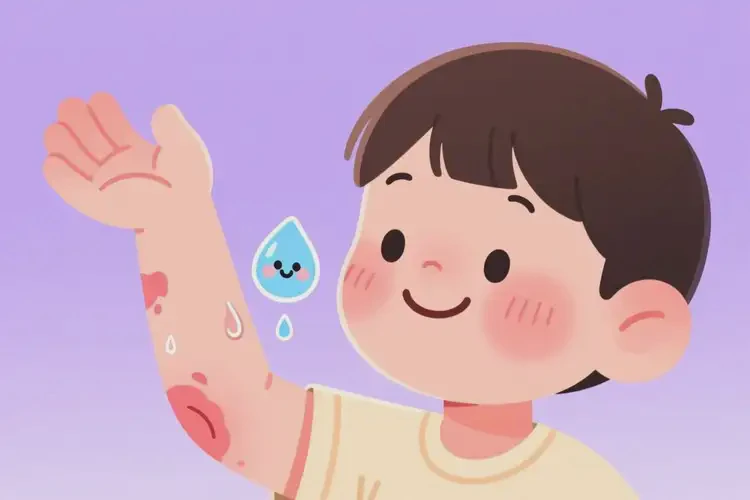 小學生手臂上偶爾長濕疹可不可以根治(圖2)