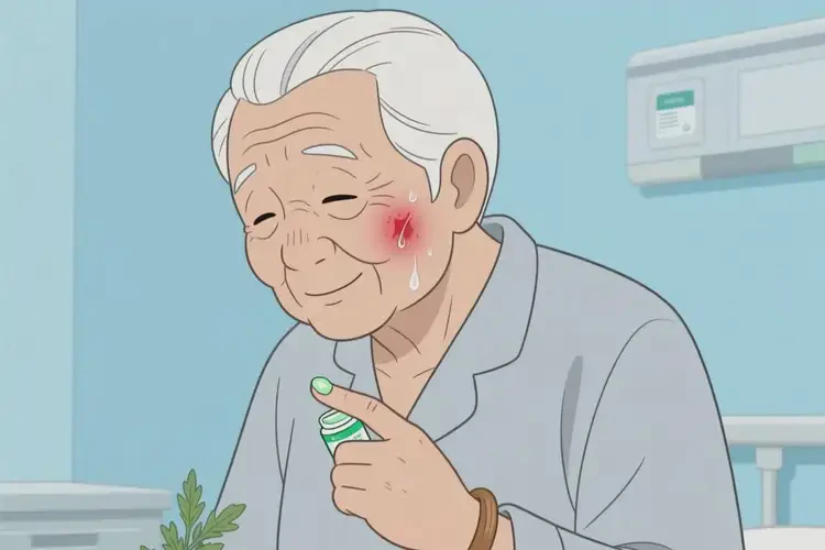 高齡老人臉上容易起濕疹可不可以根治(圖3)