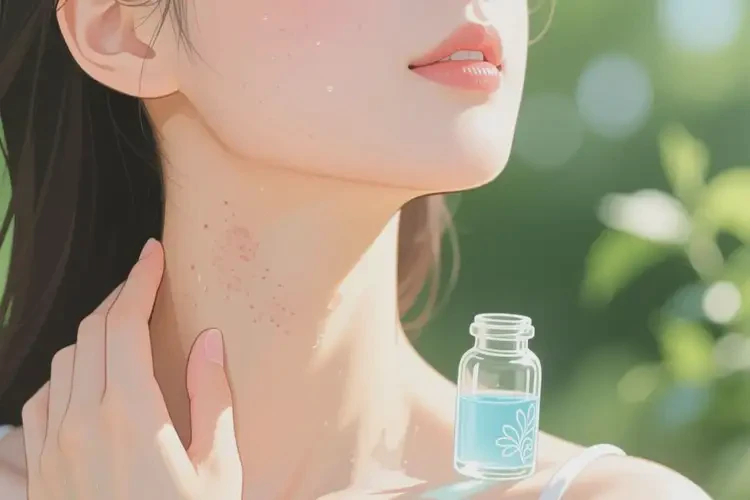 女生脖子上有濕疹可不可以根治(圖1)