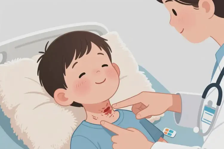 小孩脖子容易起濕疹可不可以根治(圖2)