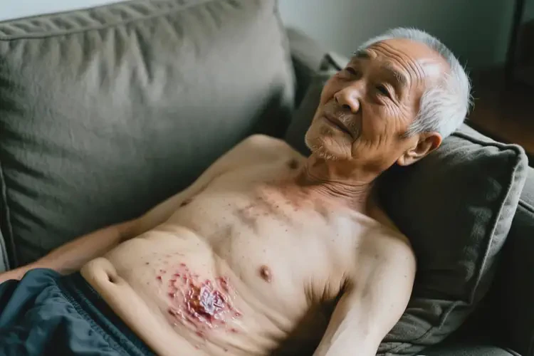 老年人肚子上起湿疹可不可以根治(图2)