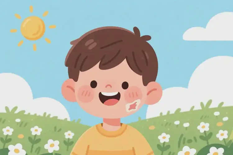 小孩面部經(jīng)常長濕疹可不可以根治(圖1)