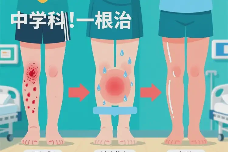 大學(xué)生小腿容易起濕疹可不可以根治(圖1)