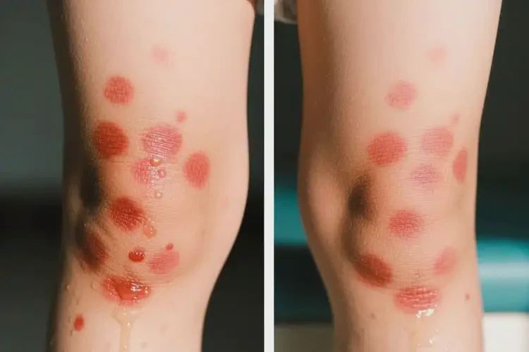 兒童大腿上出濕疹可以治好嗎(圖2)