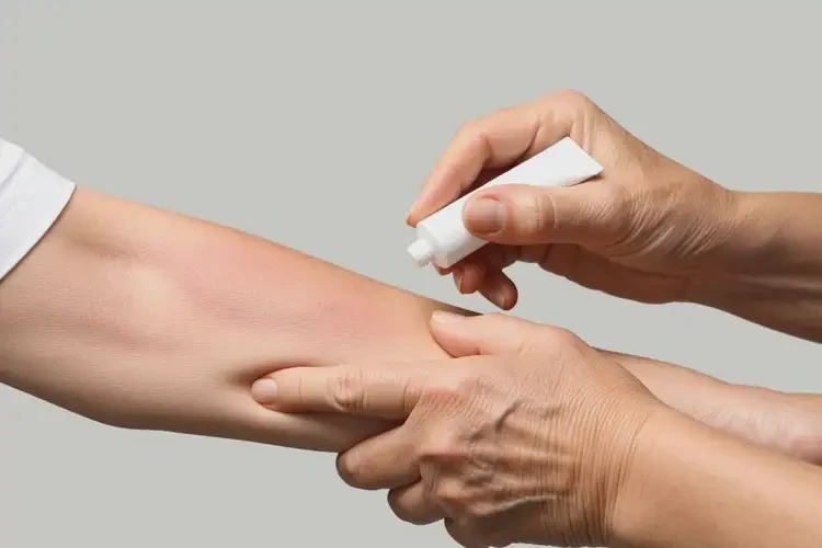 老年人手臂容易长湿疹可不可以根治(图1)