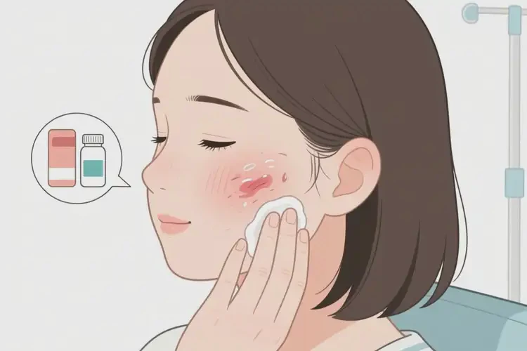 女生臉上容易長(zhǎng)濕疹可不可以根治(圖4)