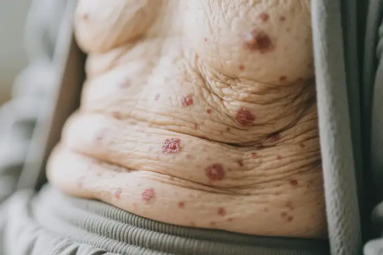 老人肚子偶爾長(zhǎng)濕疹可不可以根治(圖2)