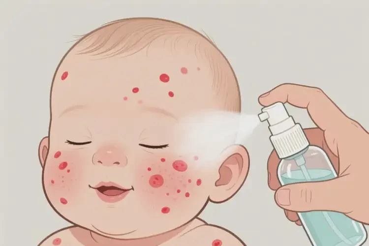 婴儿面部经常长湿疹可以治好吗(图1)