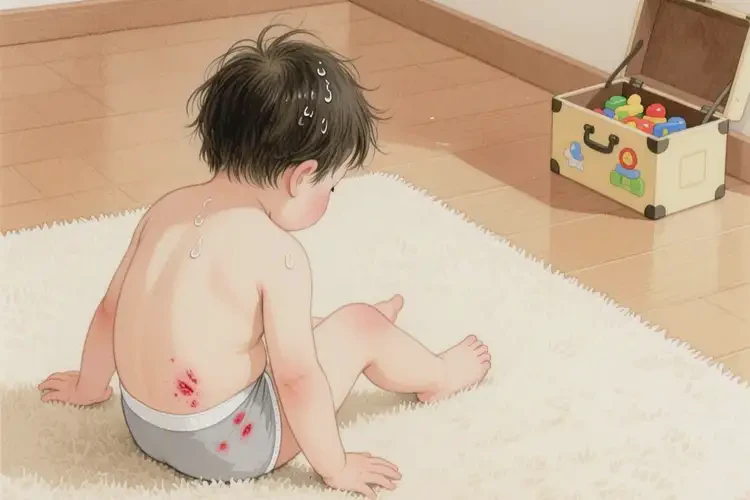 小孩屁股上起濕疹可不可以根治(圖1)