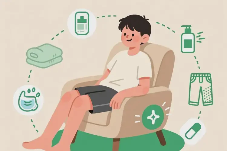 青少年屁股偶爾起濕疹可不可以根治(圖2)