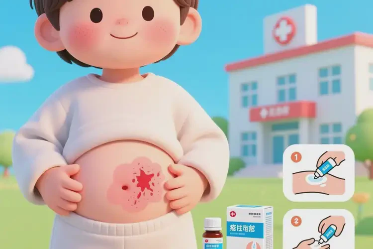 兒童肚子長(zhǎng)濕疹可以治好嗎(圖2)