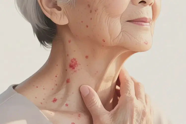 老年人脖子偶爾起濕疹可以治好嗎(圖4)