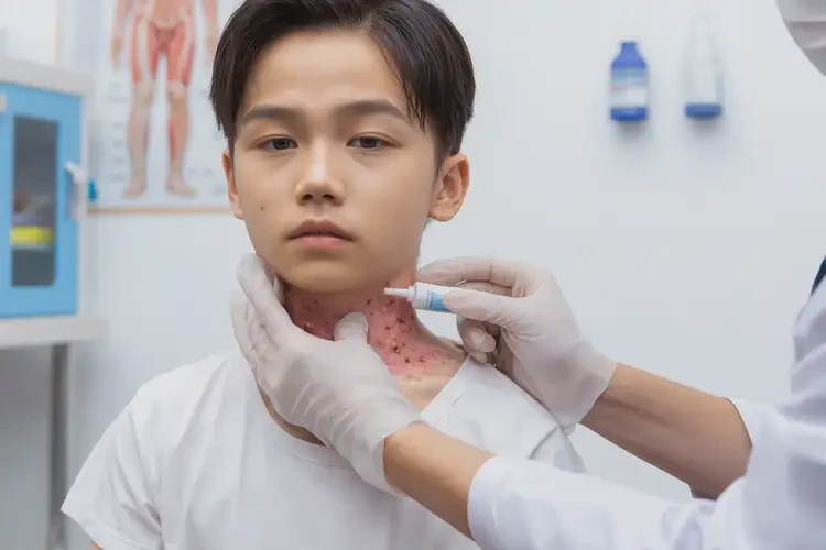 兒童脖子經(jīng)常起濕疹可不可以根治(圖3)