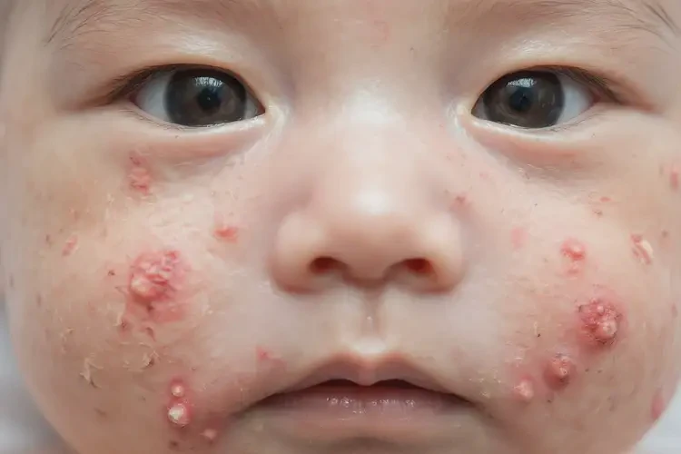 新生兒屁股上起濕疹可不可以根治(圖4)