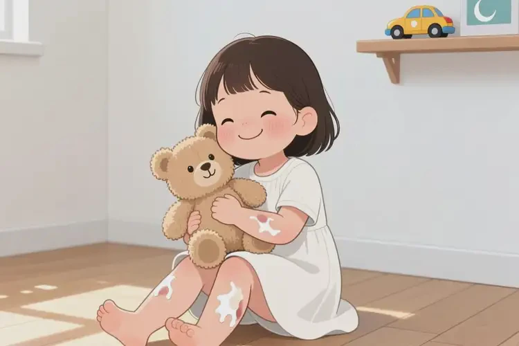 儿童四肢起湿疹可不可以根治(图1)