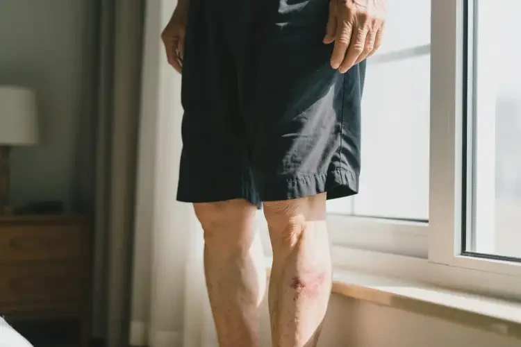 老人大腿上有濕疹可以治好嗎(圖2)