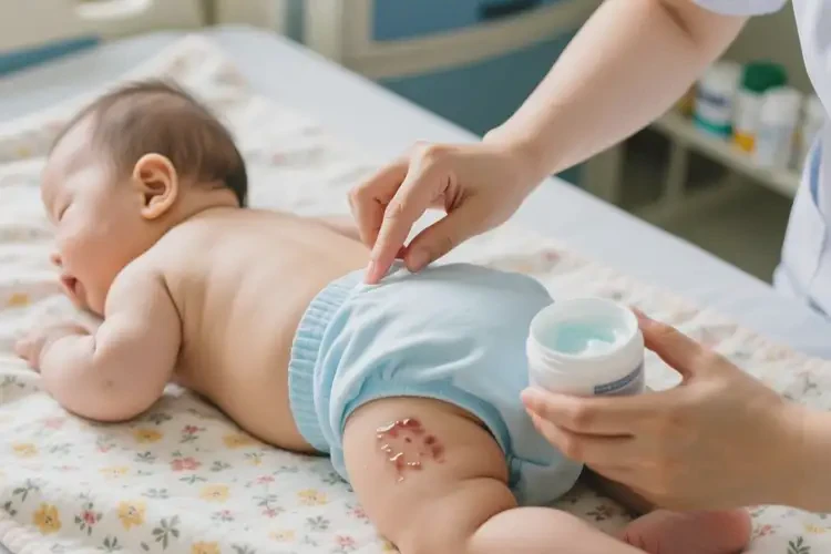 寶寶屁股上出濕疹可以治好嗎(圖3)