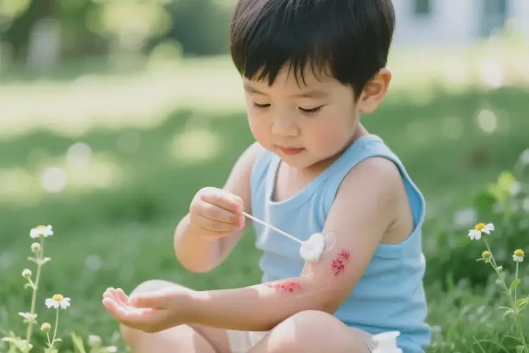 少兒手臂上偶爾起濕疹可不可以根治(圖4)