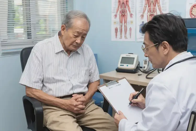 老年人脚上出现湿疹可不可以根治(图1)