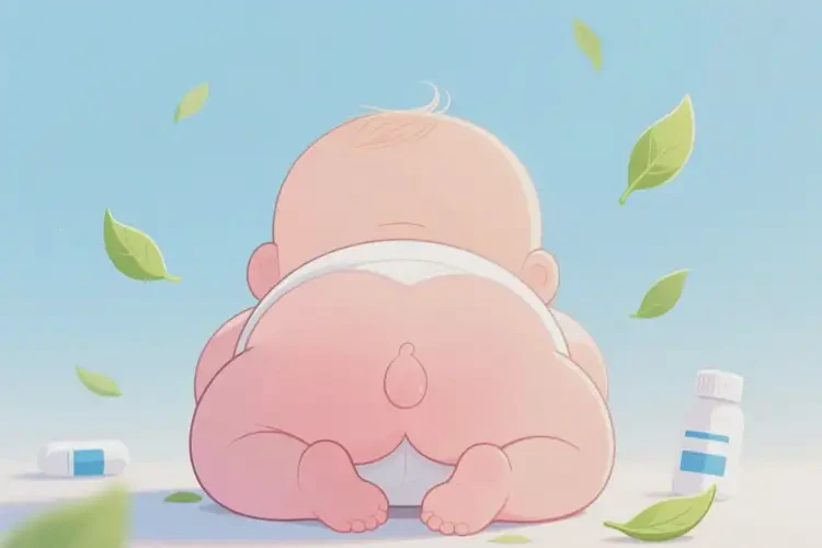 嬰兒屁股偶爾長濕疹可以治好嗎(圖2)