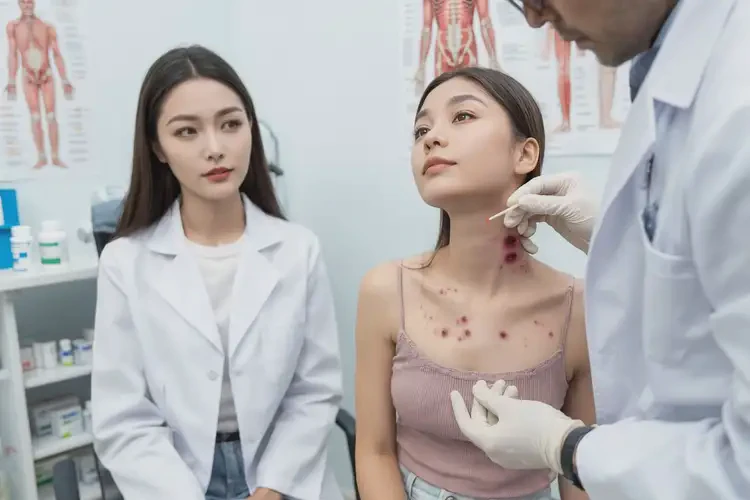 女性脖子上偶爾長濕疹可不可以根治(圖3)