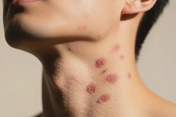 男性脖子有濕疹可以治好嗎(圖3)