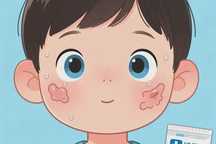 兒童面部長(zhǎng)濕疹可不可以根治(圖2)