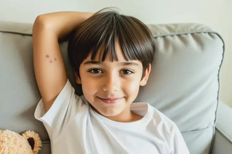 孩子手臂上偶爾起濕疹可以治好嗎(圖3)