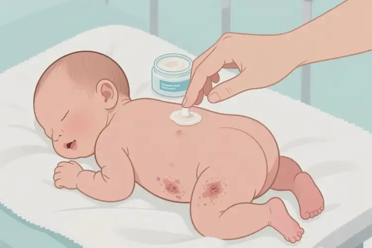 新生兒屁股經(jīng)常起濕疹可不可以根治(圖3)