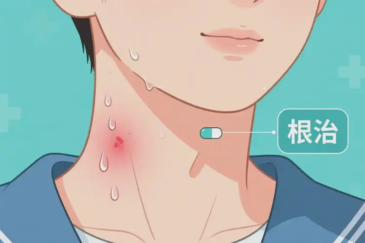 大學(xué)生脖子上出現(xiàn)濕疹可不可以根治(圖3)