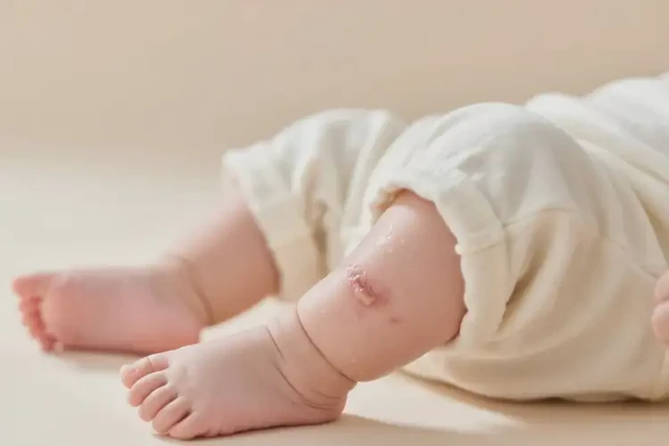 寶寶大腿上容易起濕疹可以治好嗎(圖4)