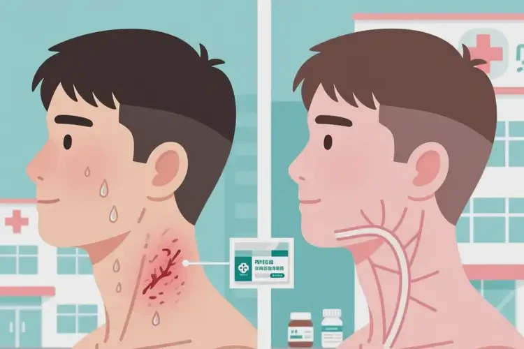 男生脖子上容易起濕疹可不可以根治(圖1)