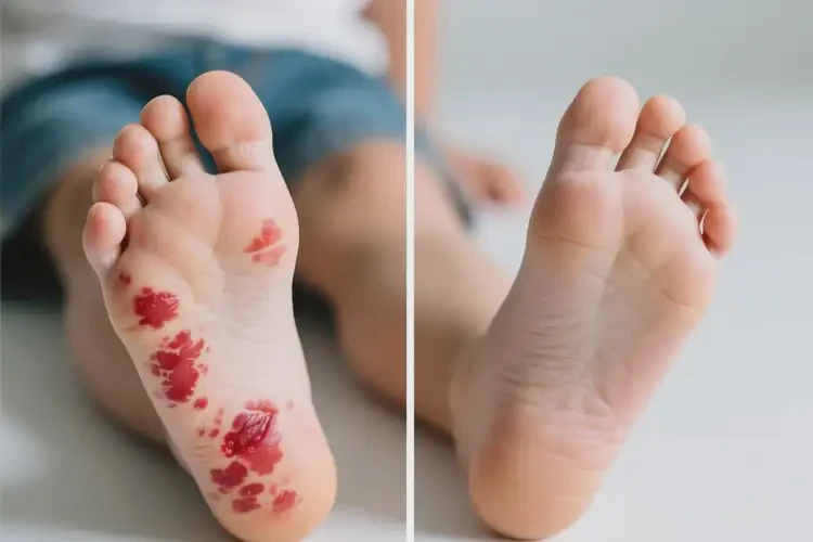 兒童腳上偶爾起濕疹可以治好嗎(圖4)